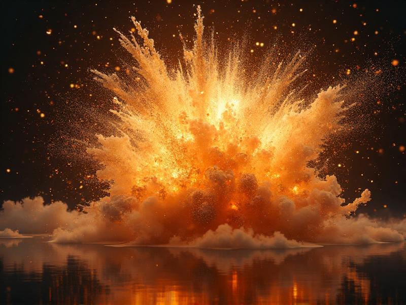 Professional explosion effect